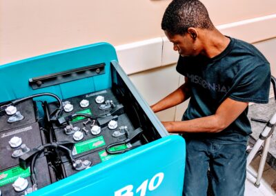 Tennant B10 scrubber batteries